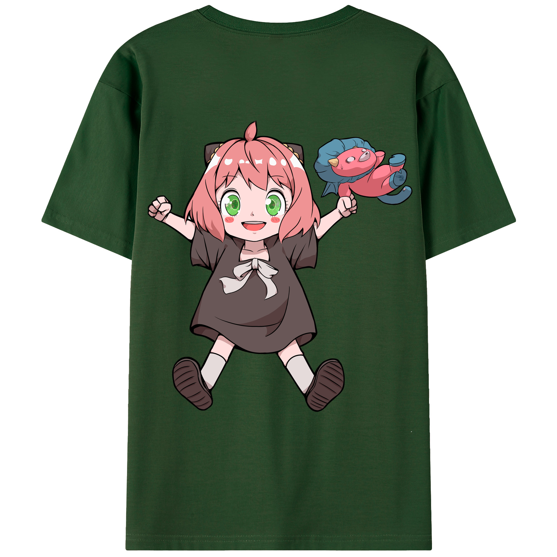 （画像用） SPY×FAMILY间谍家家酒 綿100％半袖Tシャツ（背面プリント）